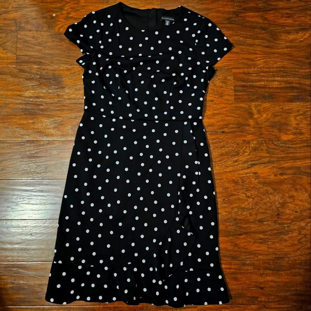Saks Fifth Avenue Polka Dot Dress